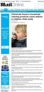 Children and asthma mail online